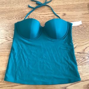 Old navy tankini top teal